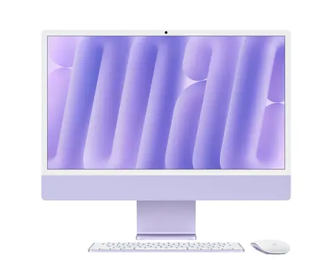iMac 24-inch M4 16GB RAM 512GB SSD - Purple