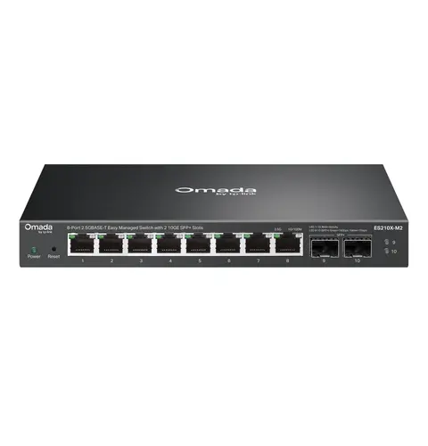 8-Port 2.5G Easy Managed Switch With 2x 10G SFP Slots