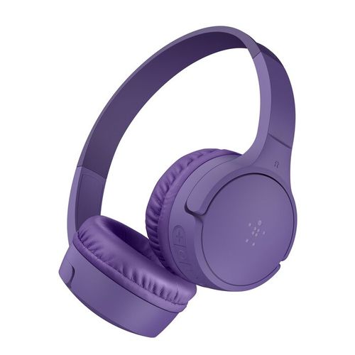 Belkin Soundform Mini BT On-Ear Kinderk. USB-C Lila AUD002hqPUV3