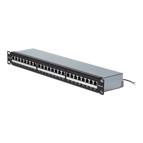 PORT 1U CAT6A PATCH PANEL 24
