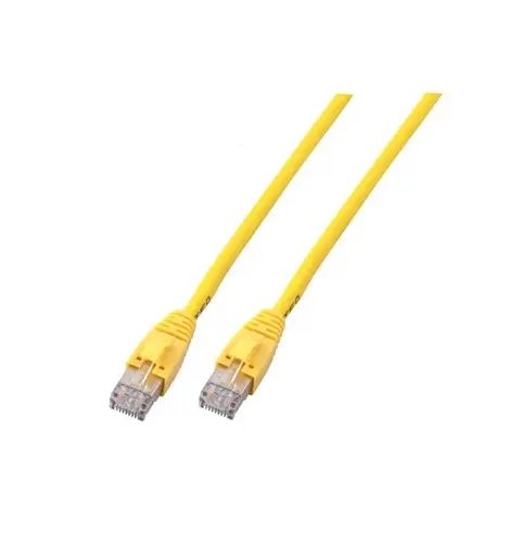 EFB RJ45 Patchkabel Cat.6 U/UTP LSZH CCA Gelb 5m