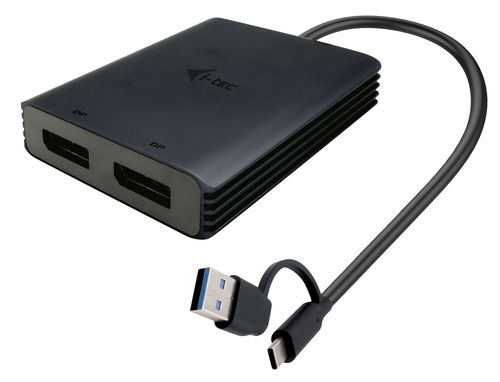 I-TEC USB-A/C 2X DP ADAPTER