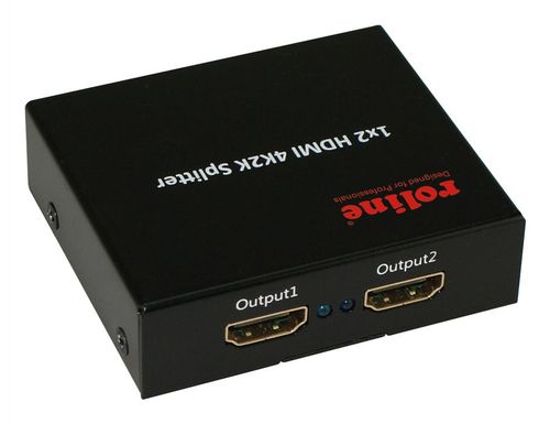 4K HDMI Video Splitter - 2 Port