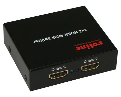 4K HDMI Video Splitter - 2 Port