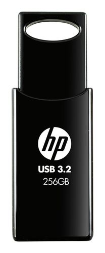 STICK HP 256GB 712w Black USB 3.2 Flash Drive