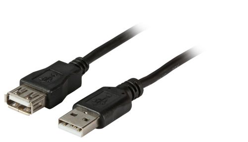 EFB Elektronik K5220SW.5 USB cable USB 2.0 5 m USB A 0.48 Gbit/s Black