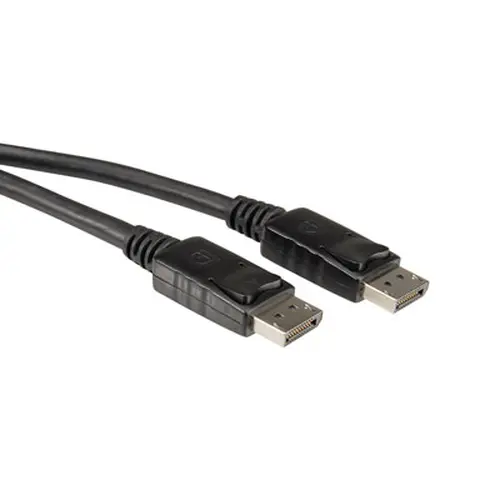 VALUE DisplayPort Cable - DP Male to Male - 2m - Black