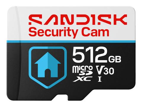 SECURITY CAM MICROSD 512GB