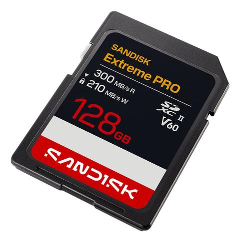 EXTREME PRO 128GB UHS-II CARDS
