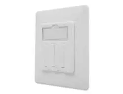DIGITUS WALLPLATE FOR KEYSTONE