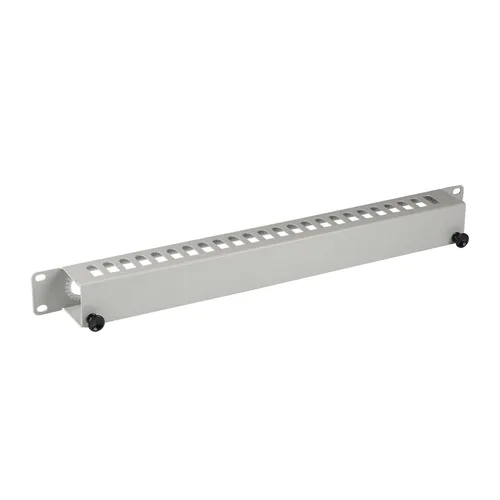 Inch 1U Cable Management Panel With Cover 19-