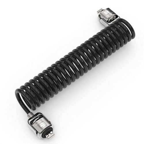 Dual Head Coiled T-Bar Security Lock