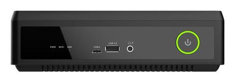 ZBOX-EAMAX395C-BE SFF RYZEN AI MAX 395 128GB LPDDR5 M.2 SSD SLOT WIFI BT DUAL 2.5G LAN 2x DP 2x HDMI EMEA EU UK PLUG
