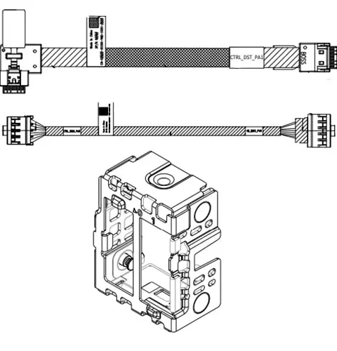 BOSS N1 Cables for R6615 - Customer Install