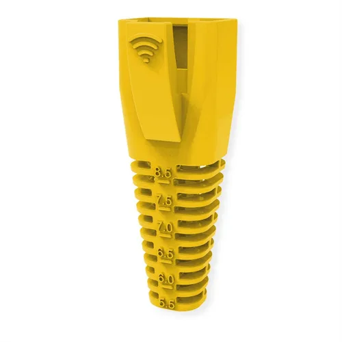 ROLINE Knickschutztlle Fr RJ-45, 10 Stck, Gelb