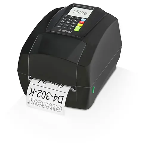 D4 302-K Label Printer with Display