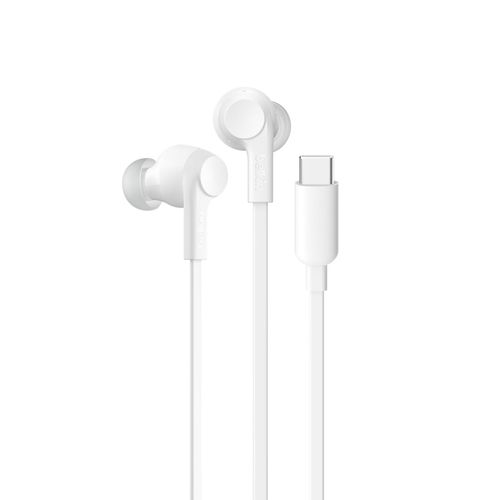Belkin SoundForm ANC In-Ear Headphones - White