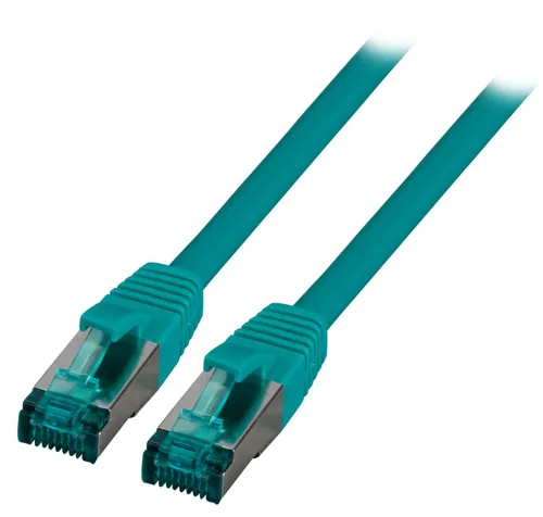 CAT6A SFTP RJ45 Cable - 1M, Green, LSZH