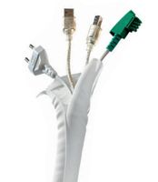 KSS Roll 25 Meters White - 38mm Cable Sleeve