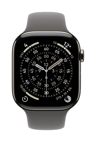 Apple Watch 46mm Stone Gray Sport Band - S/M