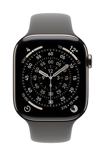 Apple Watch 46mm Stone Gray Sport Band - S/M
