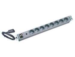 SCHUKO-ADAPTER 10A 8X