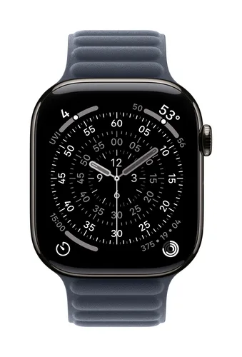 Apple 46mm Navy Magnetic Link Band - S/M