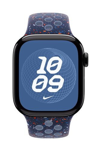 Apple 42mm Blue Ribbon Nike Sport Band M/L
