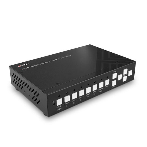 Port KVM Switch Seamless Multiview 4HDMI 1USB Type C 5