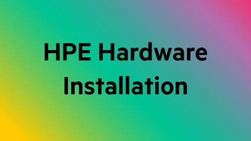 HPE Electronic Pack Installation Service For ML350e