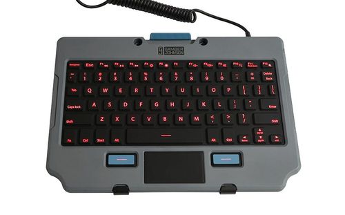Rugged Lite Backlit Keyboard - German Layout