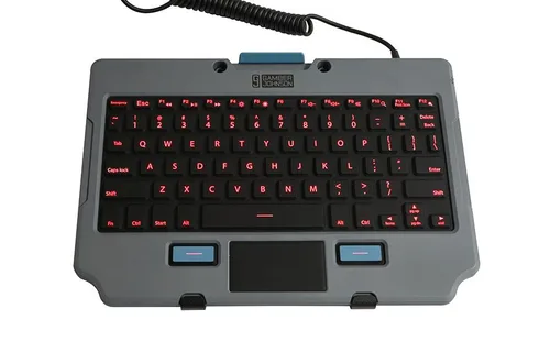 Rugged Lite Backlit Keyboard - German Layout