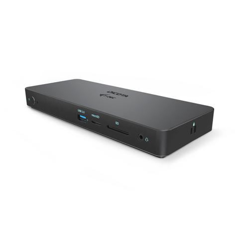 DICOTA D31953-CH laptop dock/port replicator Wired USB Type-C Black