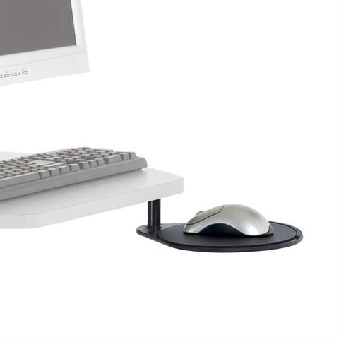 MOUSE SHELF SWING-OUT BLACK