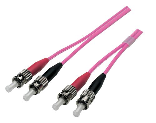 EFB Elektronik O0348.0,5 InfiniBand/fibre optic cable 0.5 m ST I-V(ZN) H Violet