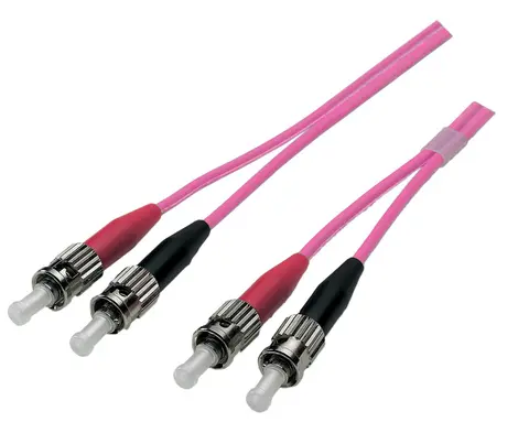 EFB Elektronik O0348.0,5 InfiniBand/fibre optic cable 0.5 m ST I-V(ZN) H Violet