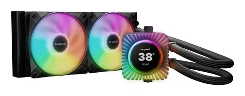 K Be Quiet Light LOOP IO LCD 240 Mm WasserküHlung FüR Intel/AMD