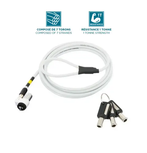 Slim Rotating Security T-Lock
