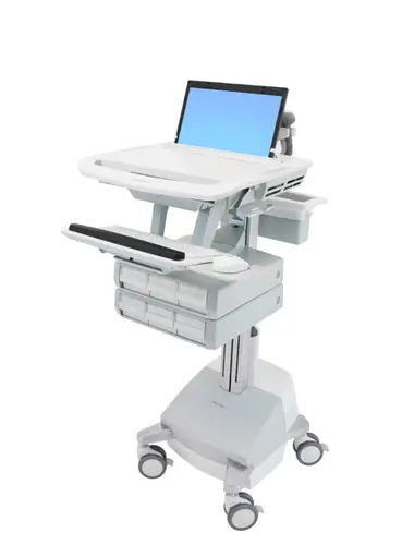 ERGOTRON StyleView Laptop-Wagen SLA-Antrieb 6 Schublade EU