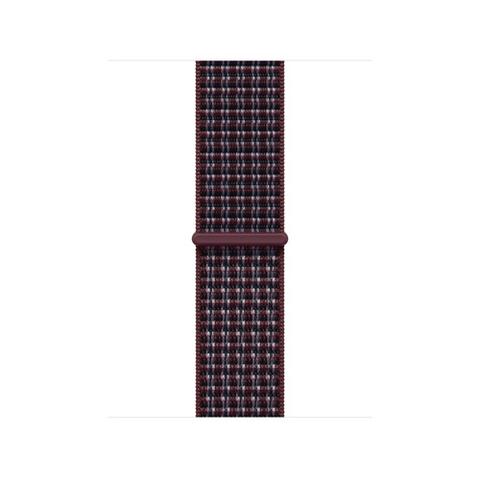 42MM BURGUNDY PLAID SPORT LOOP