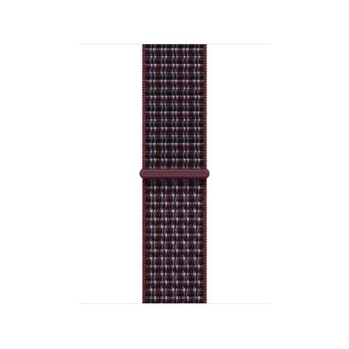 42MM BURGUNDY PLAID SPORT LOOP