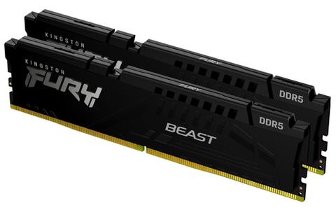 KINGSTON 64GB 6400MT/S DDR5 CL32 DIMM Kit Of 2 FURY Beast Black EXPO