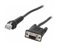 Zebra CBARF5S07ZAR Serial Cable Black 32.4" (0.823 M) DB9 RJ45