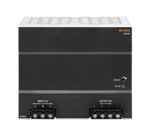 Aruba 4000I PoE 480W AC DIN Power Supply