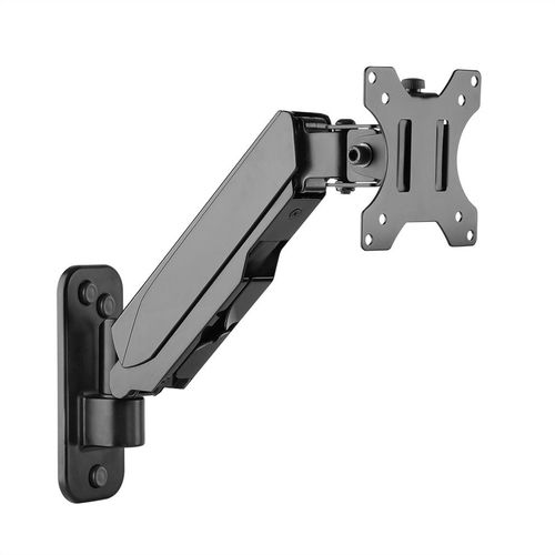 LCD Monitor Wall Mount - Gas Spring, Dual Arm