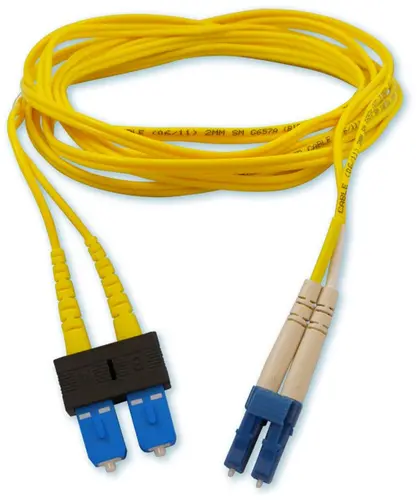 Fiber Optic Patch Cord - LC to SC - 8 Meter