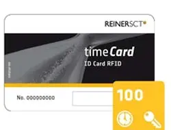 Timecard 6 Chipcards 100