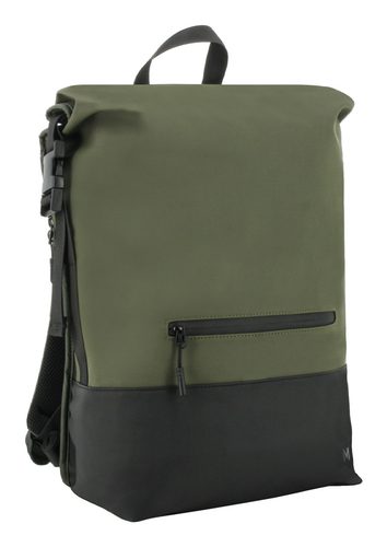 TWO-TONE ROLLTOP BACKPACK 14-16