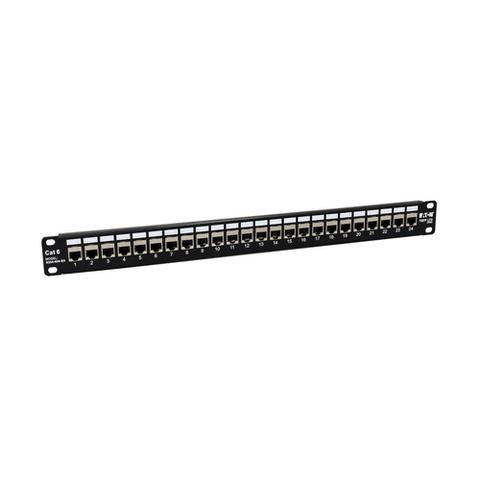 PORT 1U CAT6/CAT5 PATCH 24-