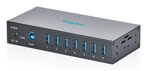7-PORT INDUSTRI HUB 7XUSB-A 3.2